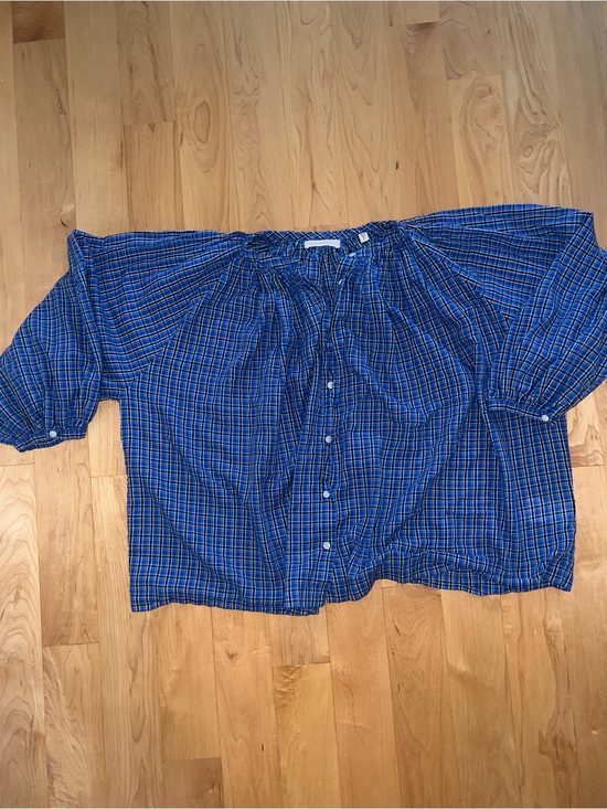 Doen Tops - Doen Jonie Top in Cassis Check